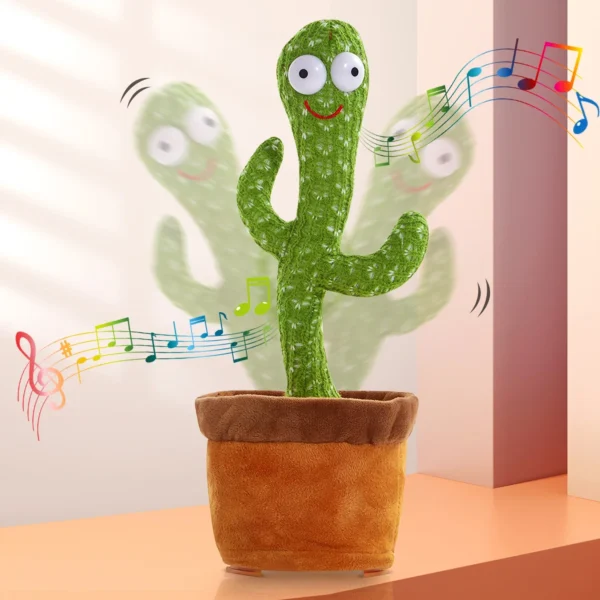 Talking Cactus Toys For Baby Boys And Girls Green