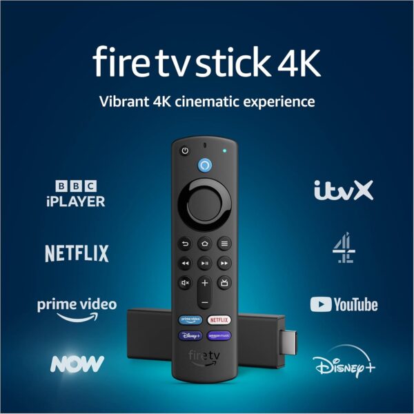 Certified Refurbished Fire TV Stick 4K with Alexa Voice Remote